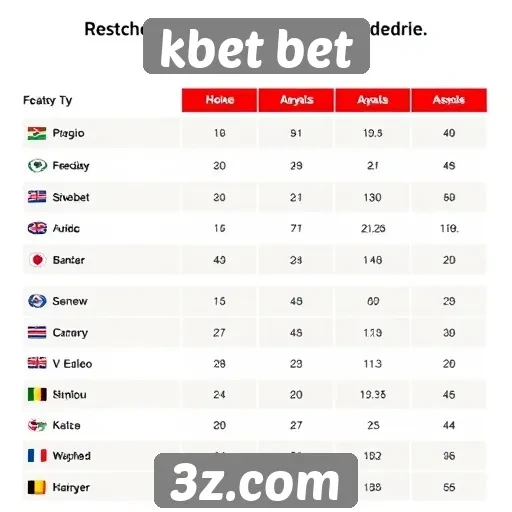 Comparação do kbet bet com concorrentes no mercado
